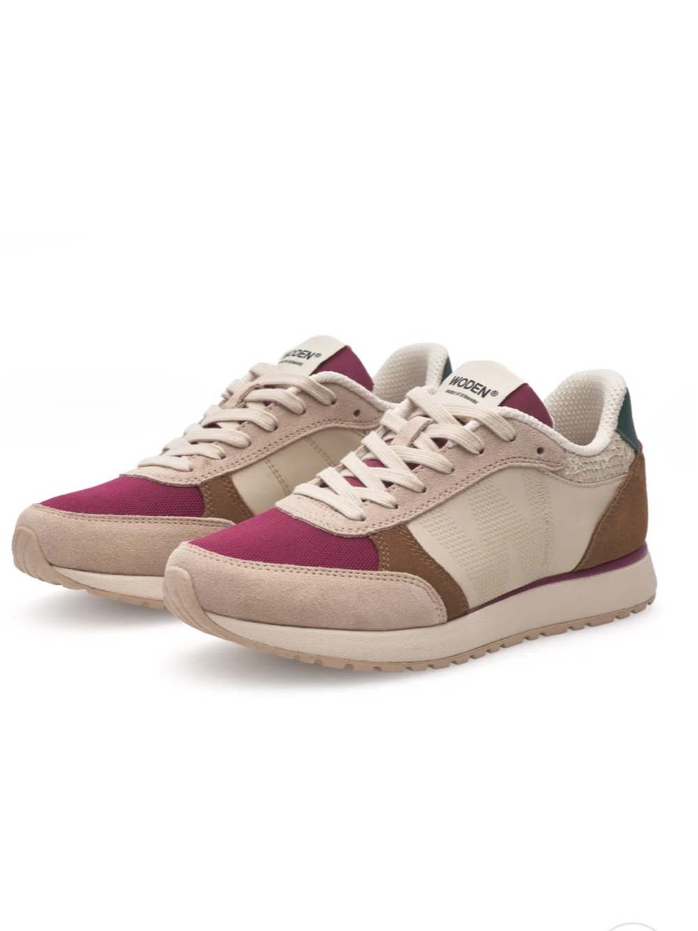 WODEN Ronja - Berry Multi Sneakers Size 6.5
